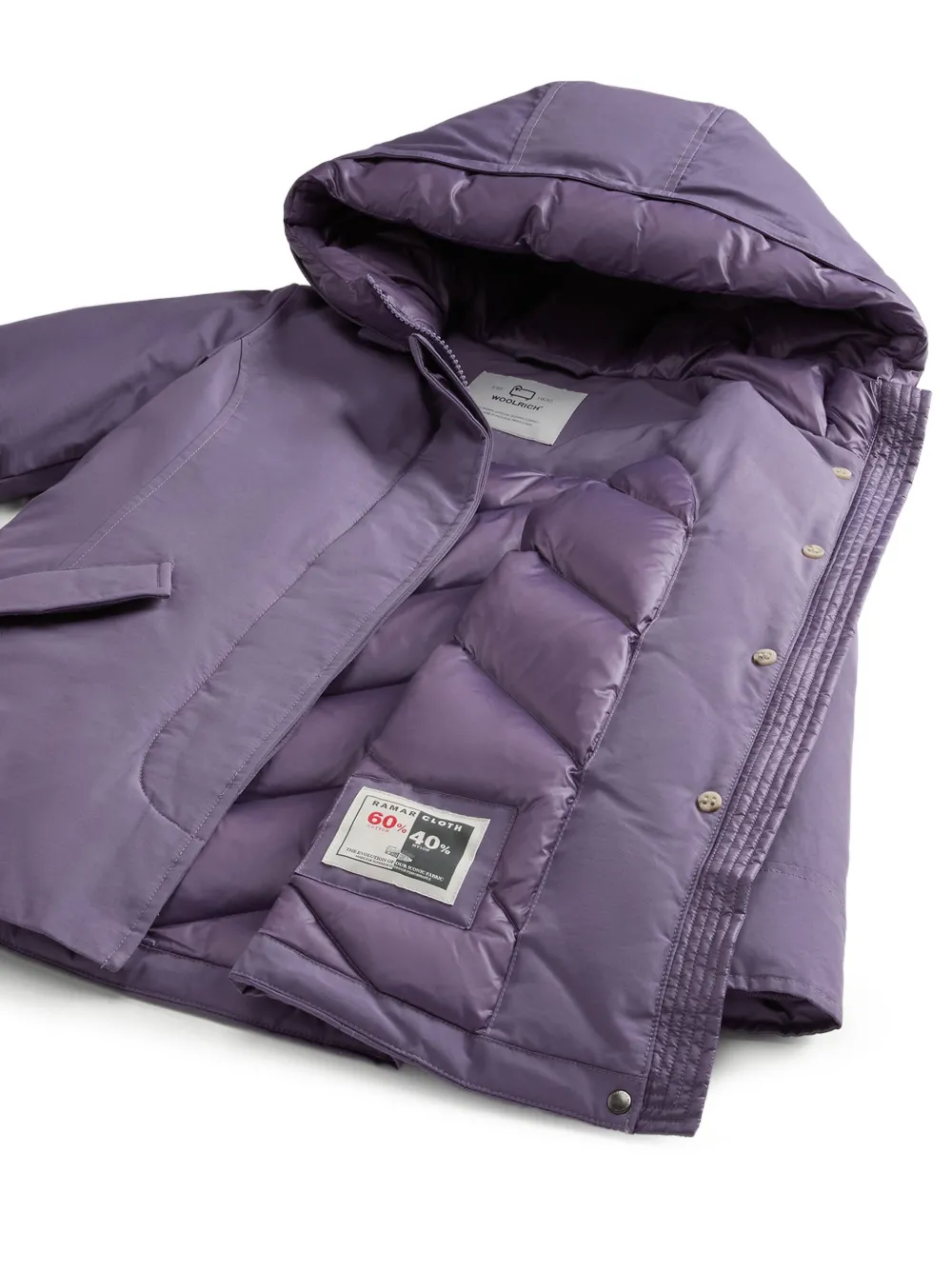 Woolrich Kids Arctic parka met capuchon Paars