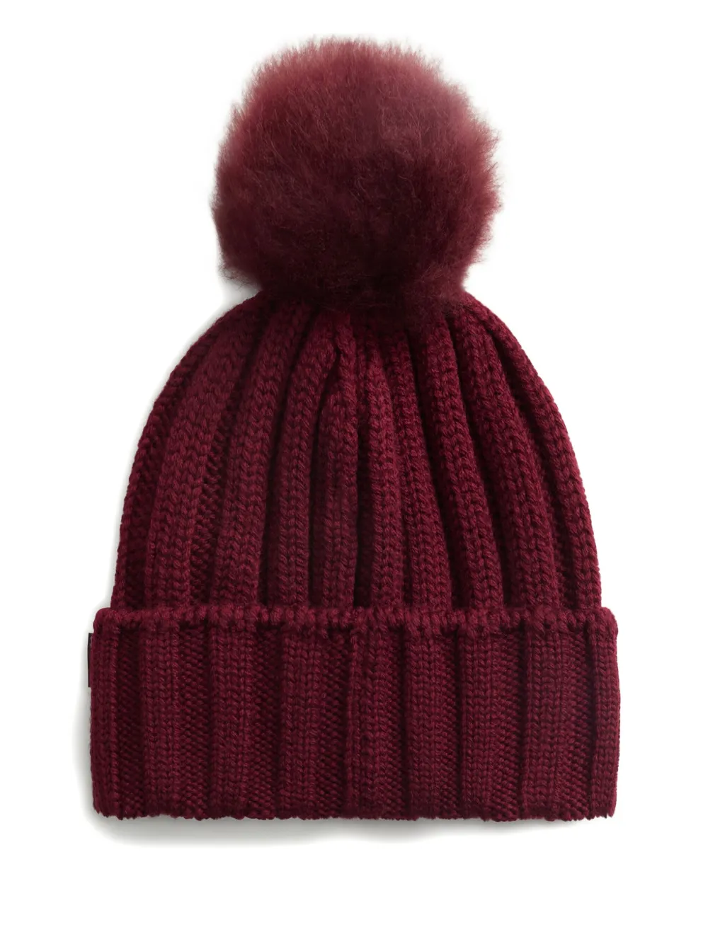 Woolrich Muts met pompon - Rood