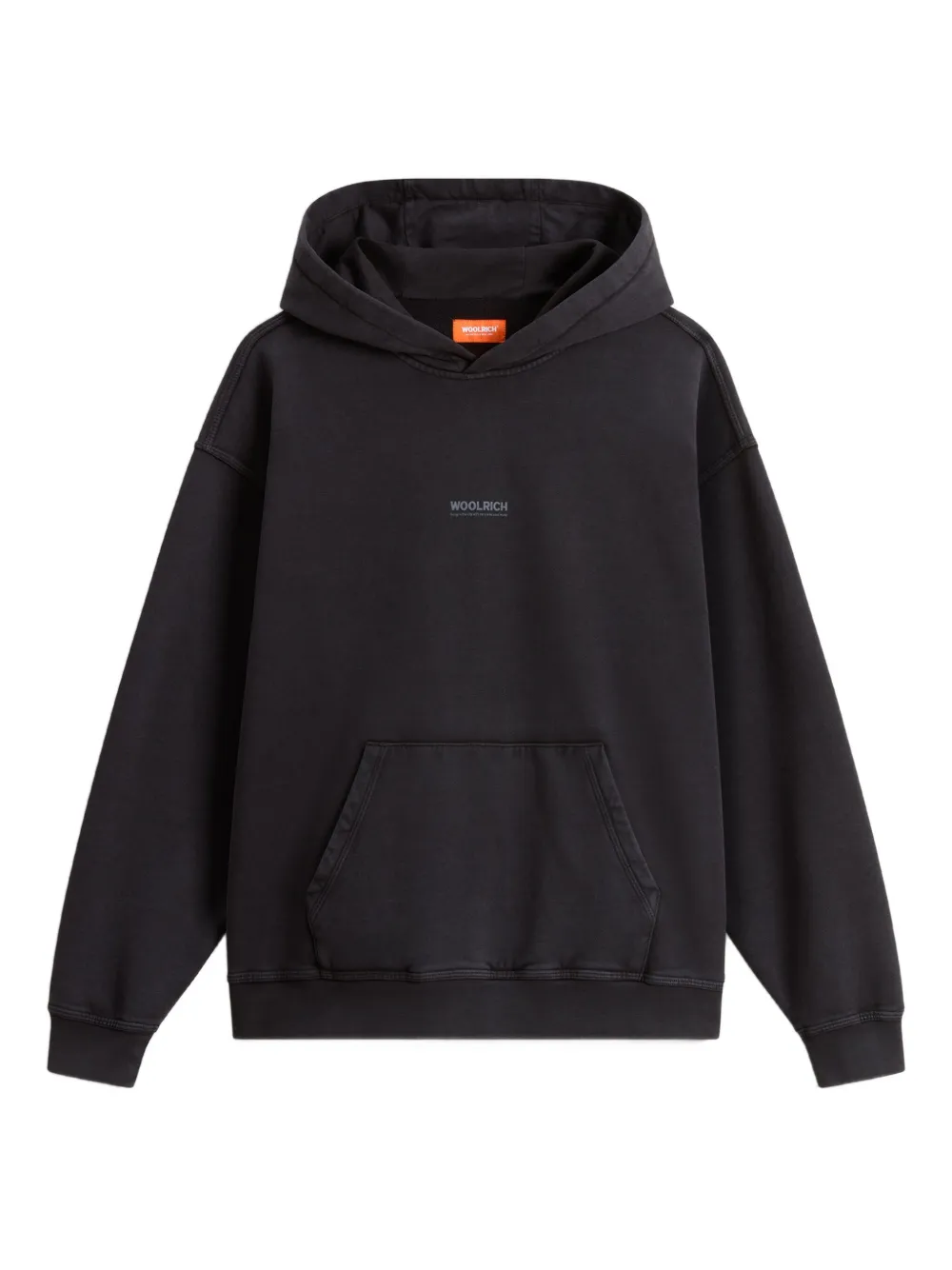 Woolrich Kids hoodie con estampado gráfico | negro | Image 1