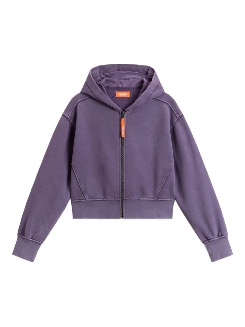 Woolrich Kids full-zip hoodie - Viola