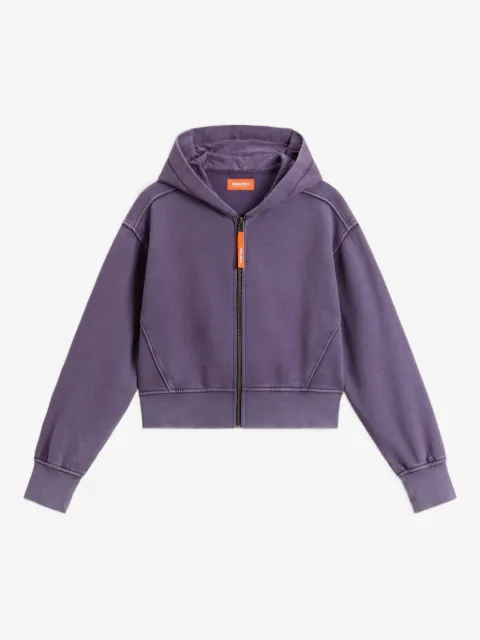 Woolrich Kids hoodie con cierre