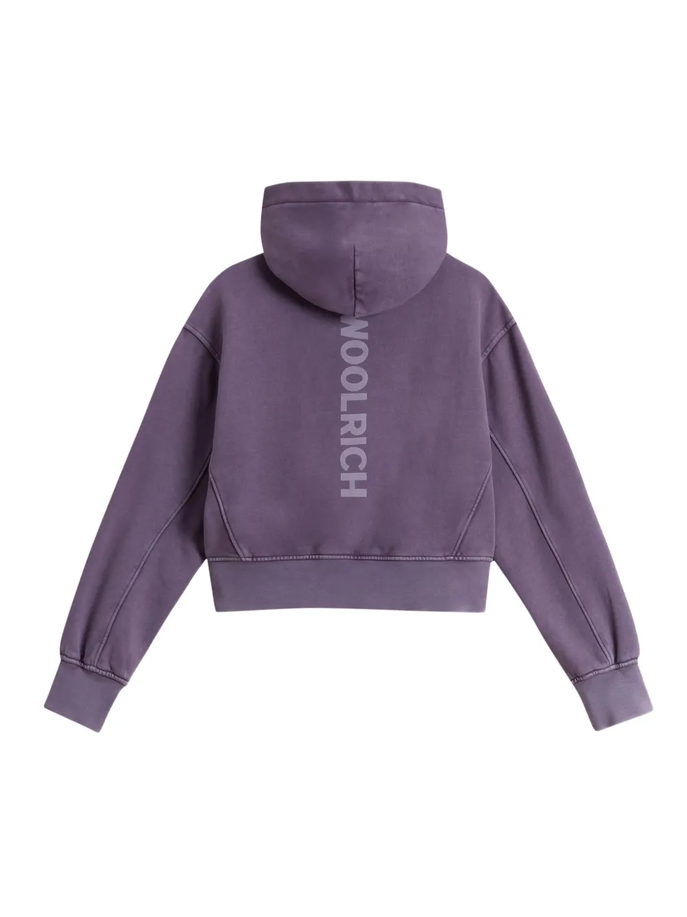 Woolrich Kids Hoodie met rits Paars