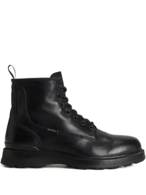 Ralph Lauren RRL レザー ブーツ | ブラック | FARFETCH JP