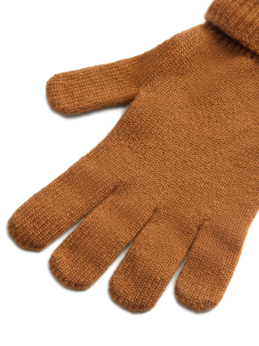 Woolrich Geribbelde kasjmier handschoenen - Bruin
