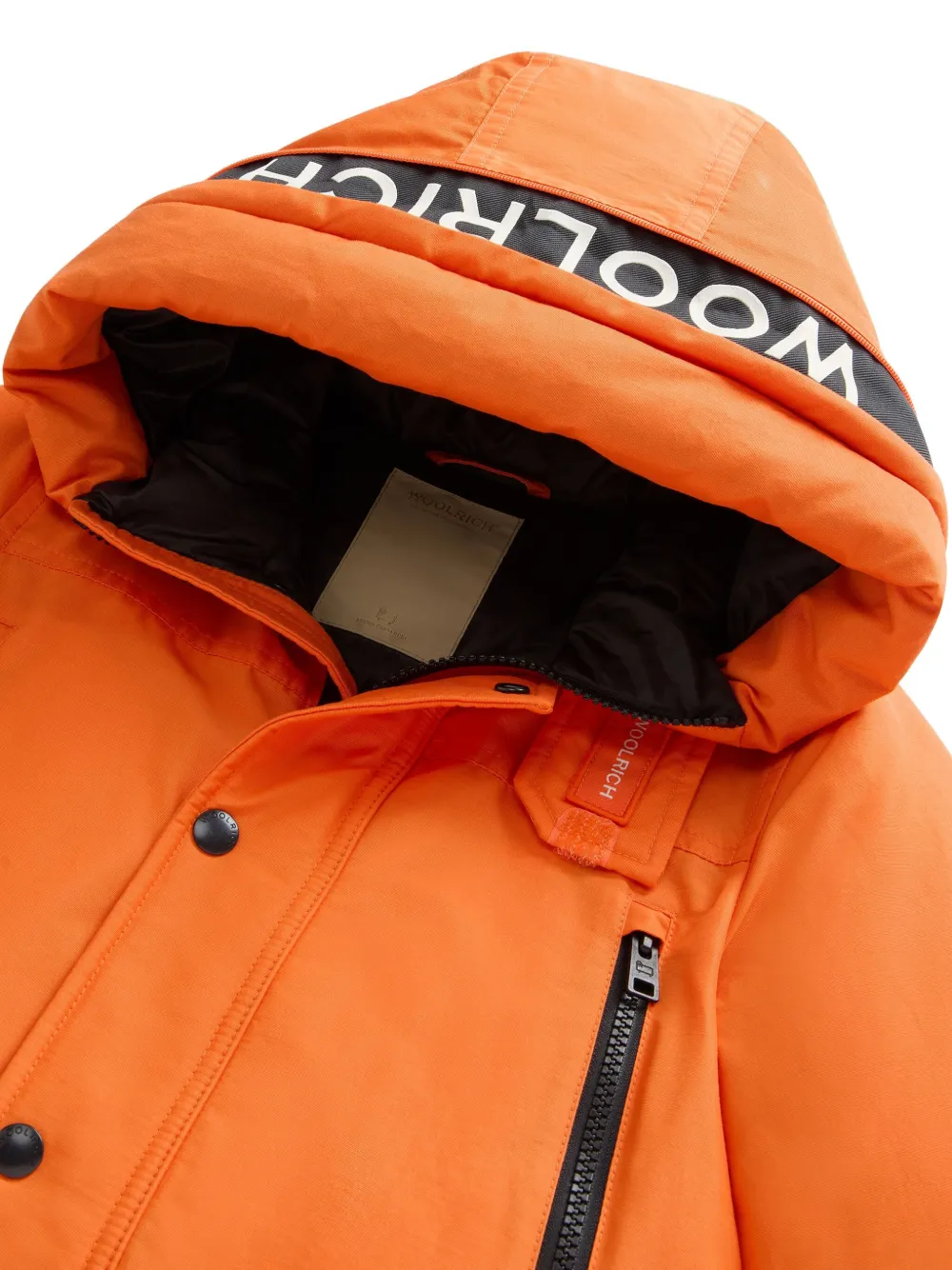 Woolrich Kids Arctic parka met capuchon Oranje