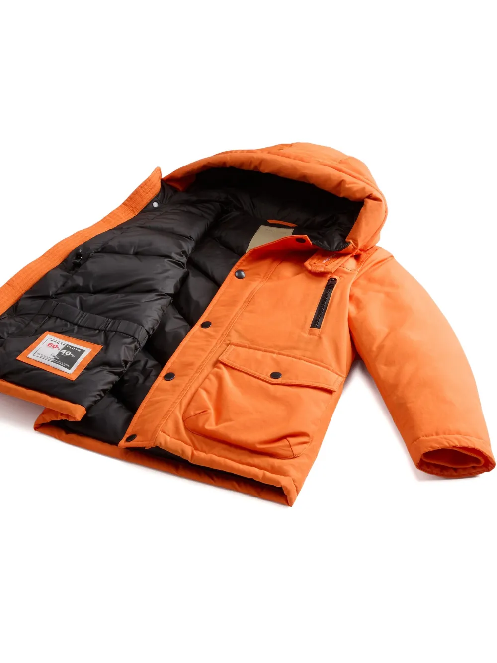 Woolrich Kids Arctic parka met capuchon Oranje