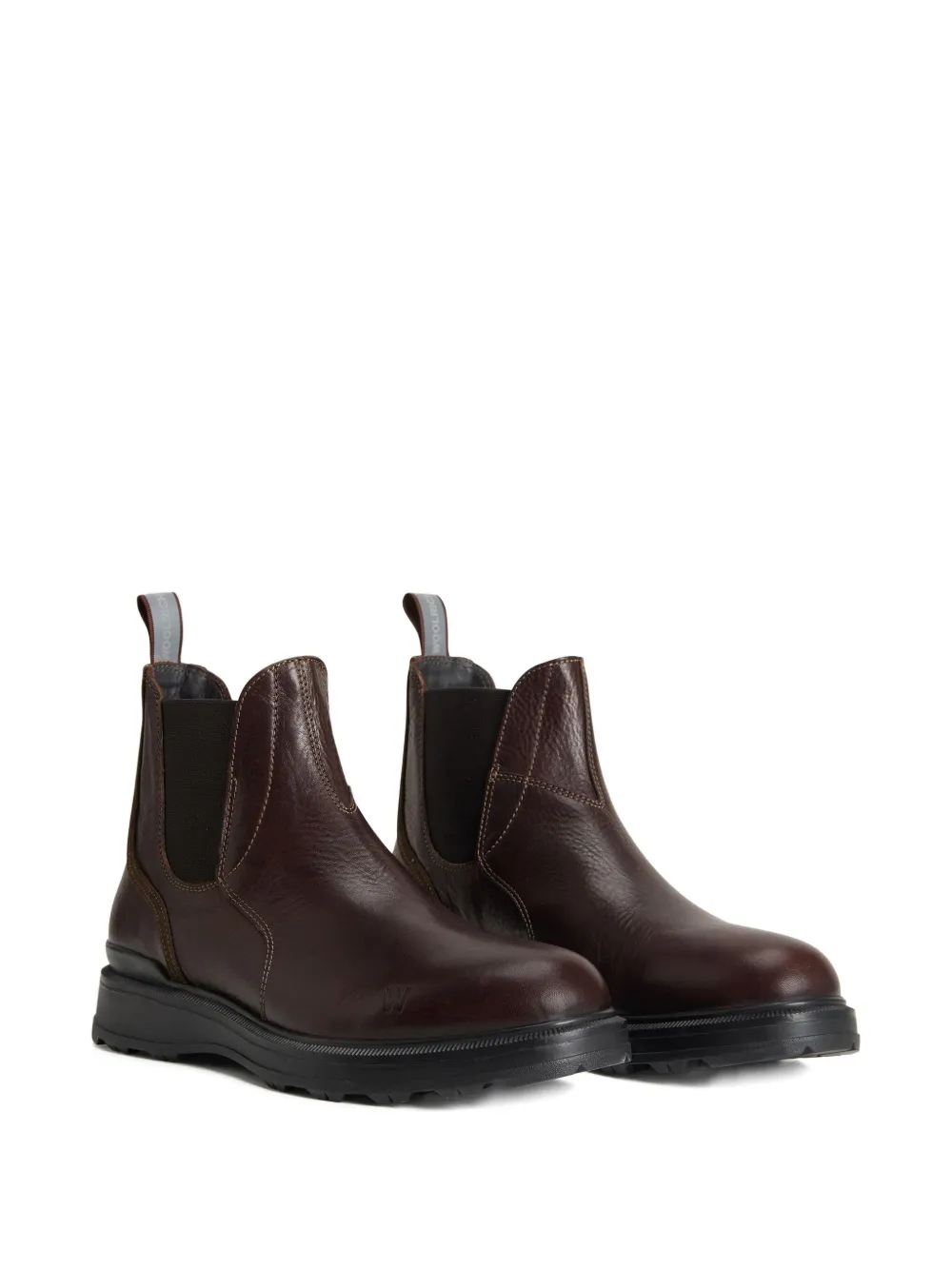 Woolrich elastic-panel leather boots | Chelsea Boots | Image 2