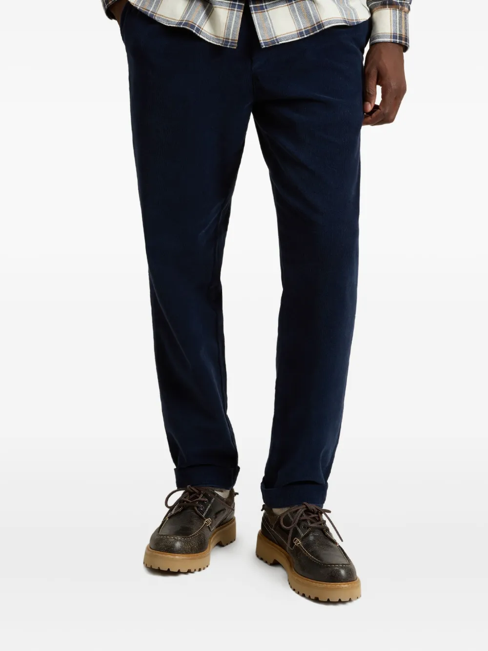 Woolrich Leren bootschoenen met veters Bruin