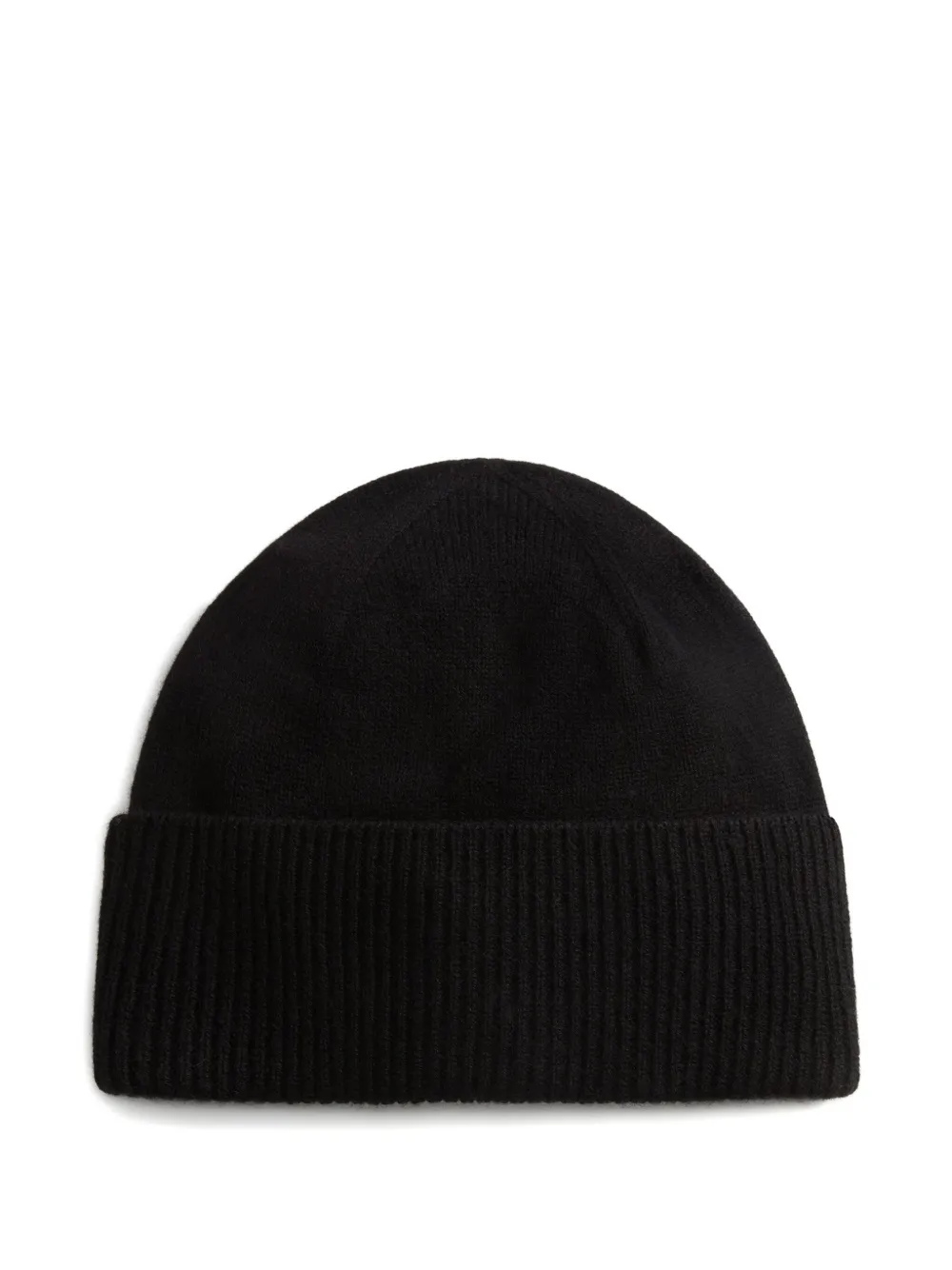 Woolrich ribbed cashmere beanie - Zwart