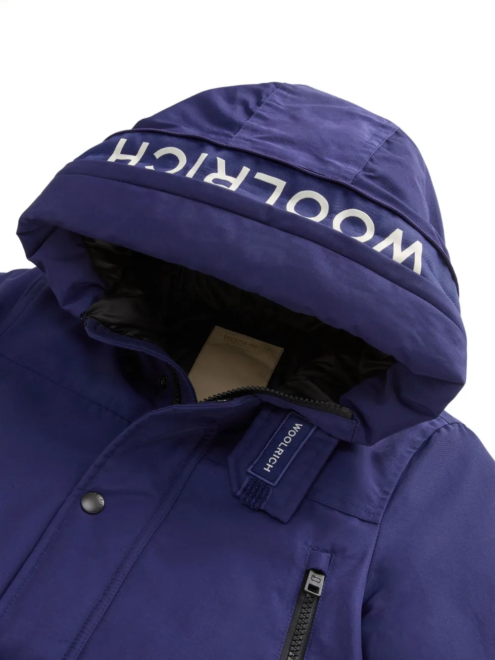 Woolrich Kids Arctic parka met capuchon Blauw