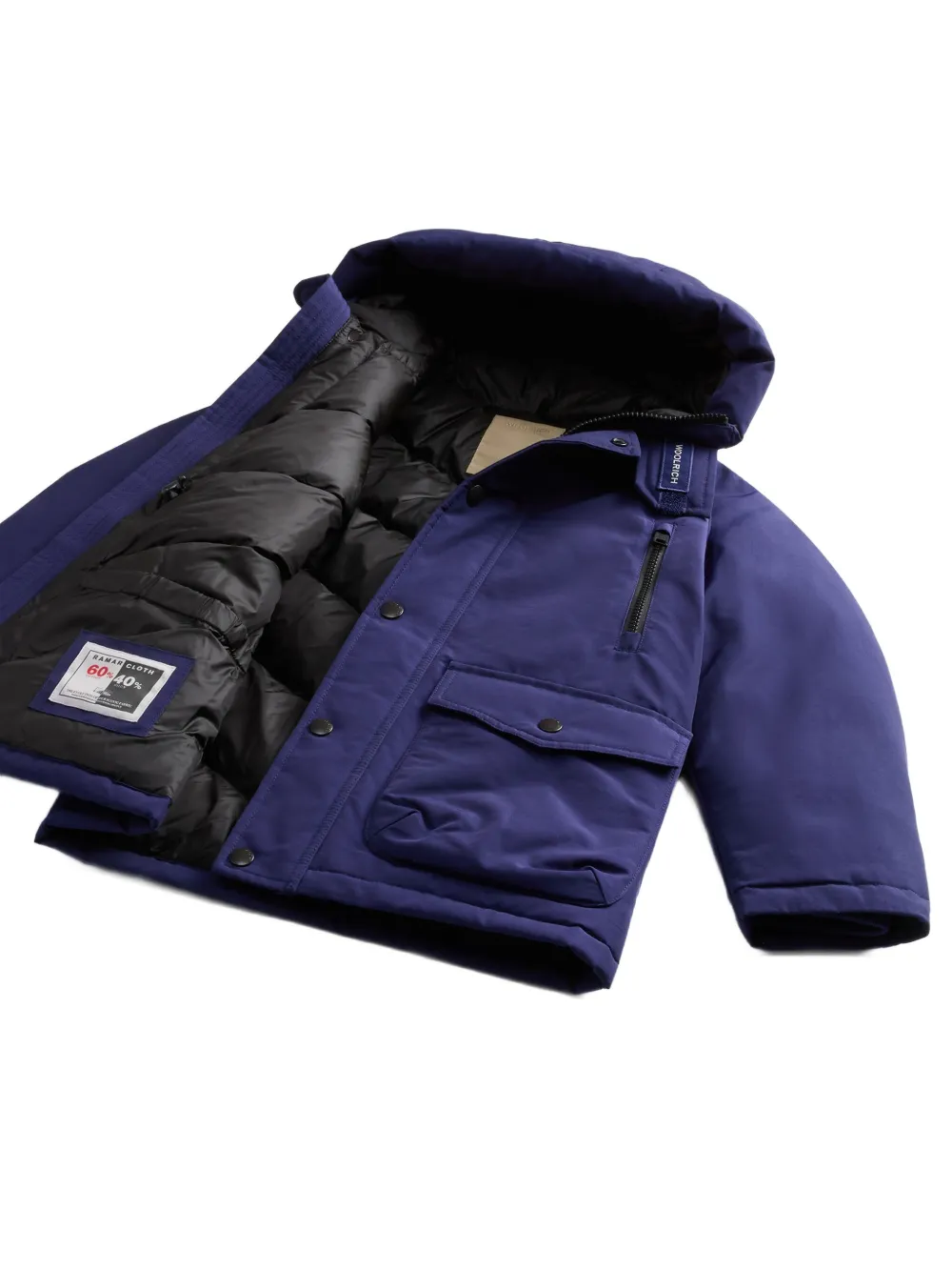 Woolrich Kids Arctic parka met capuchon Blauw
