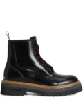 Woolrich Main lace-up combat boots - Black