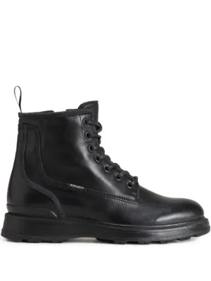 Philipp Plein Mid Flax Hexagon 55mm Boots | Black | FARFETCH