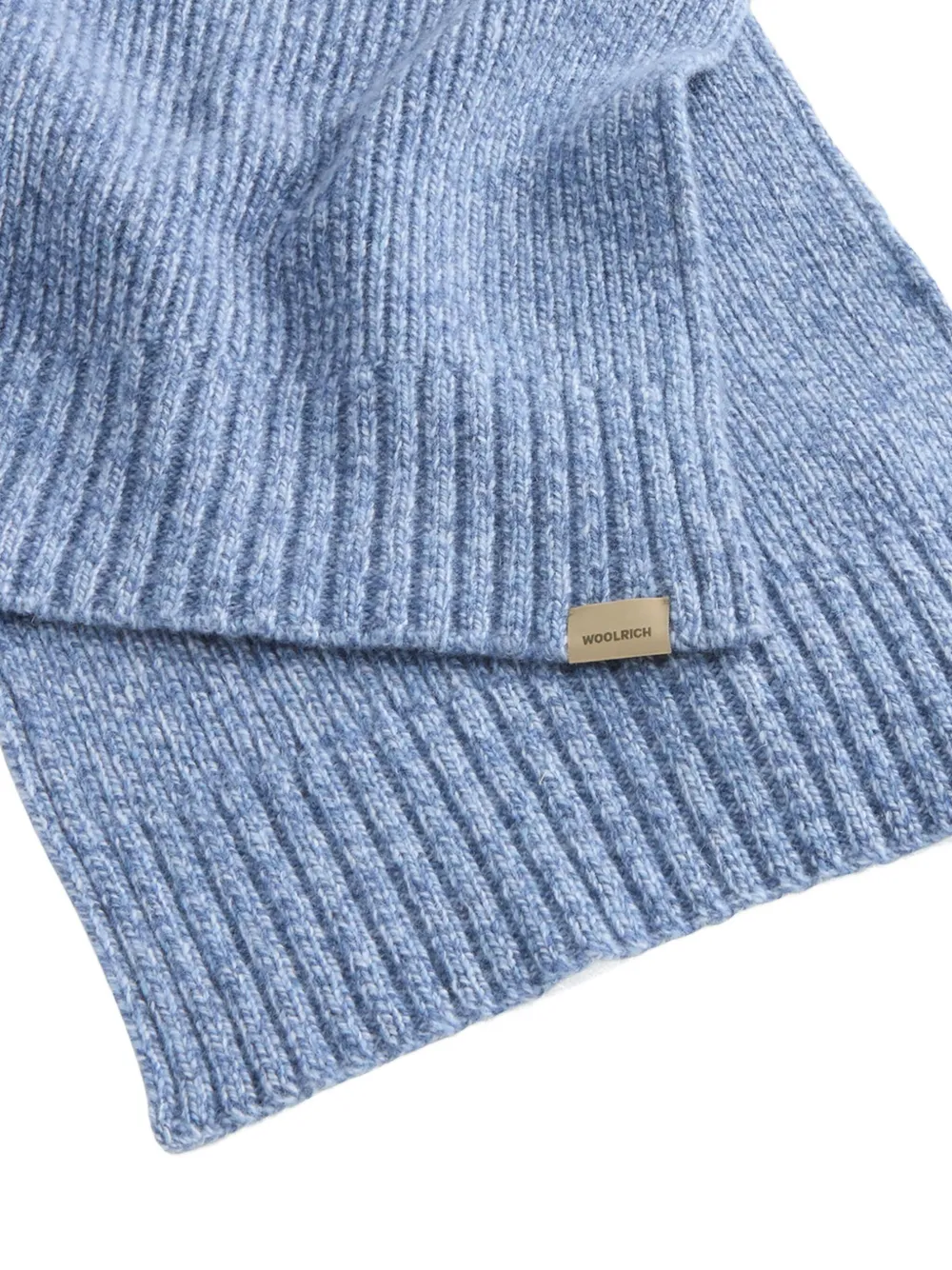 Woolrich Mouline wollen sjaal - Blauw