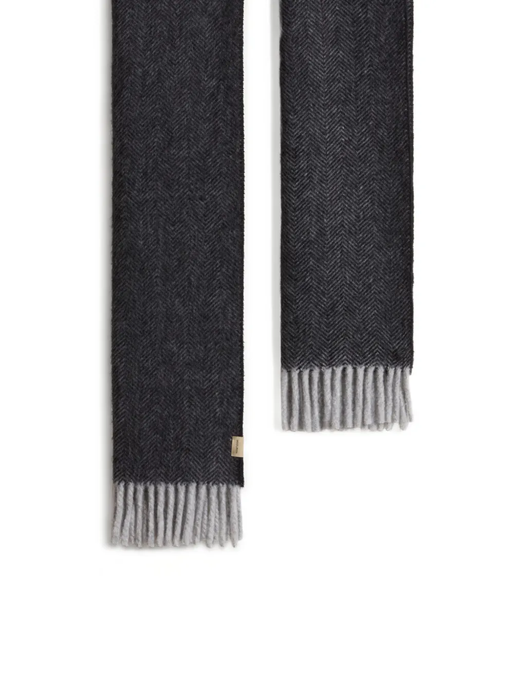 Woolrich Geruite sjaal Grijs