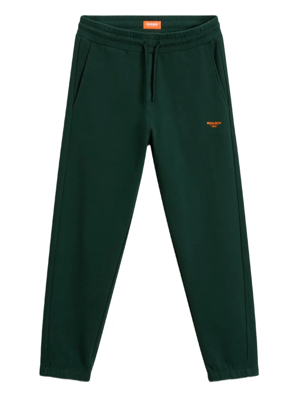 Woolrich Kids logo sweatpants - Verde
