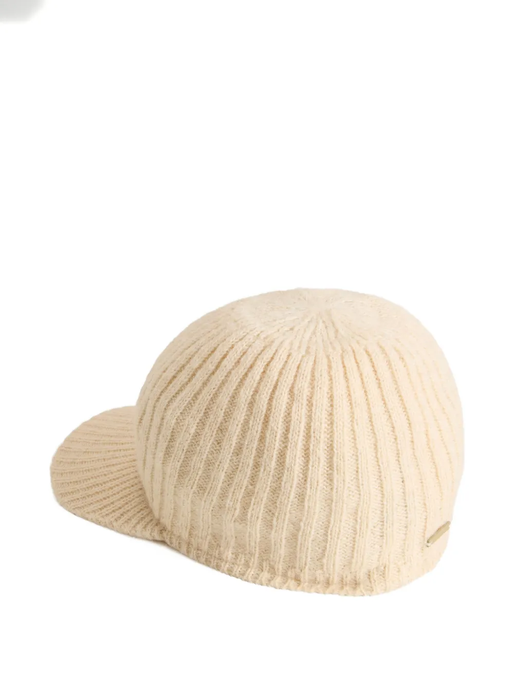 Woolrich Geribbelde honkbalpet - Beige