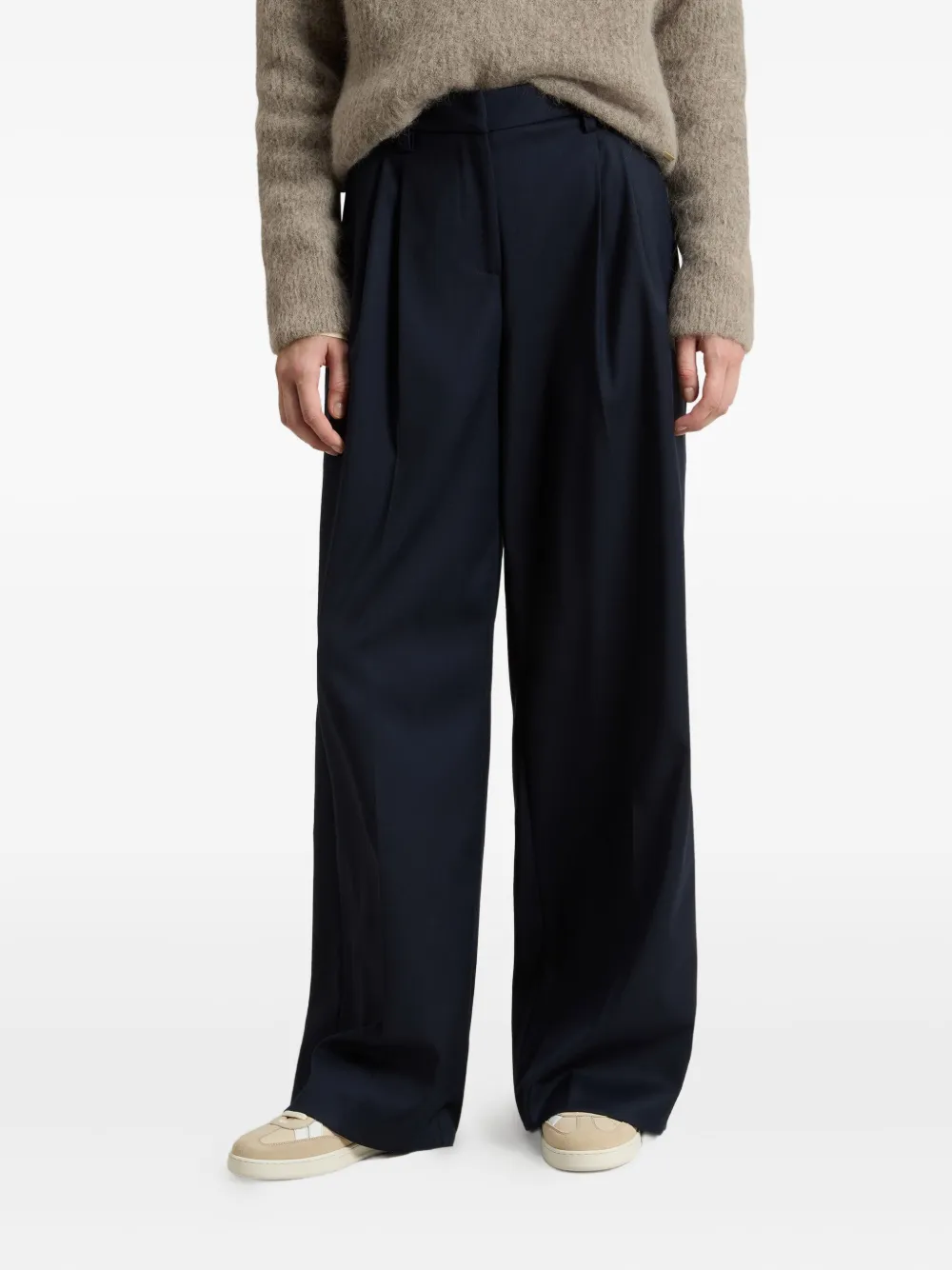 Woolrich leather stripe sneakers Neutrals