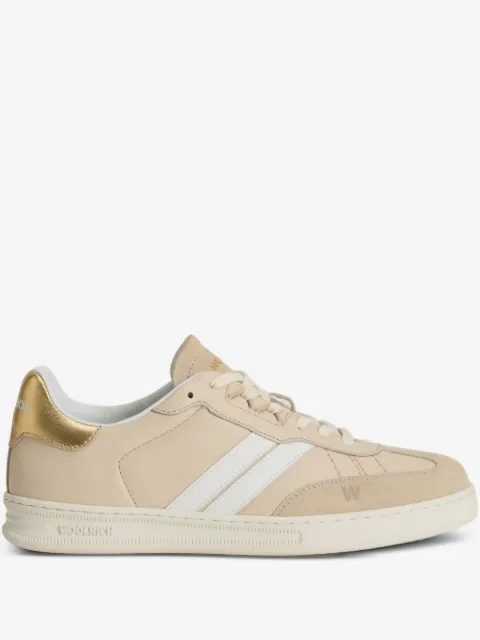Woolrich leather stripe sneakers