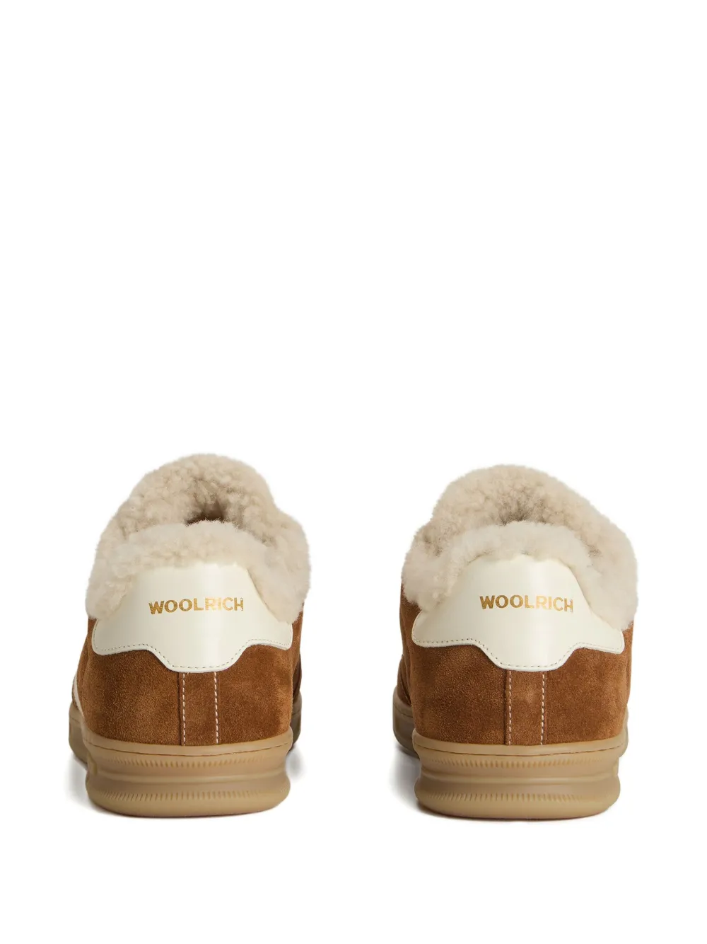 Woolrich Sneakers met lammy voering en streep FCA