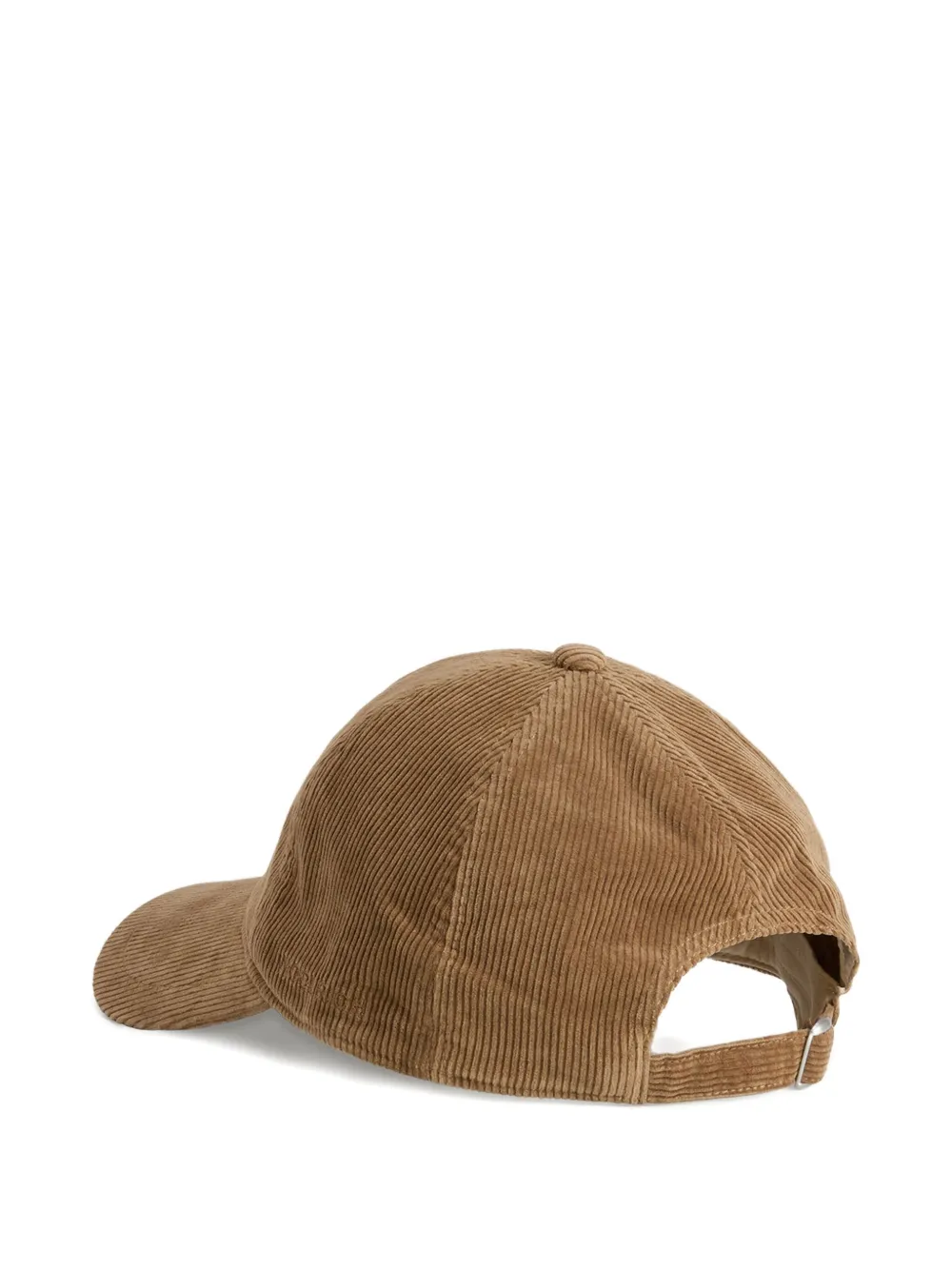 Woolrich Ribfluwelen honkbalpet - Bruin