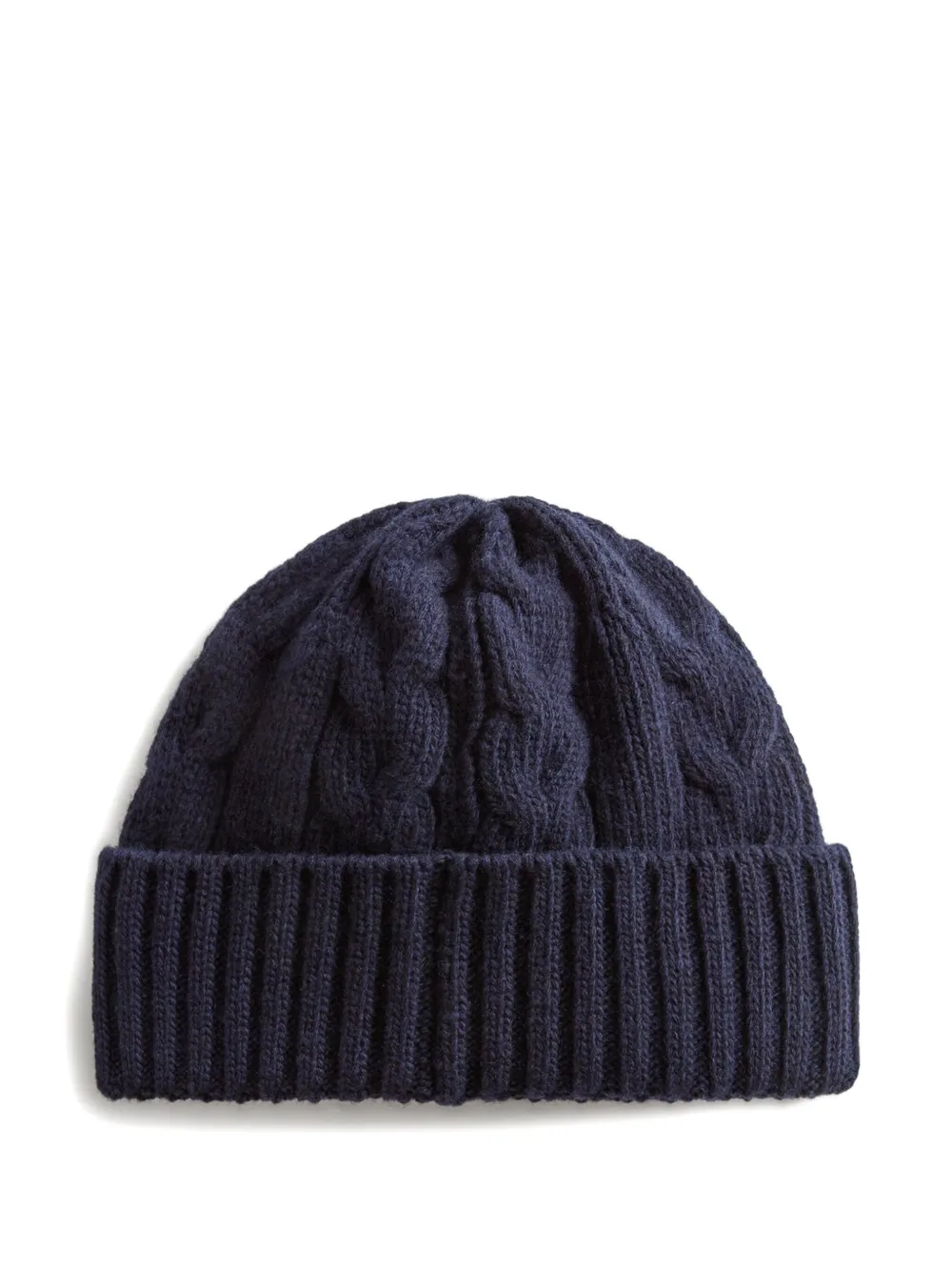 Woolrich Kabelgebreide muts - Blauw