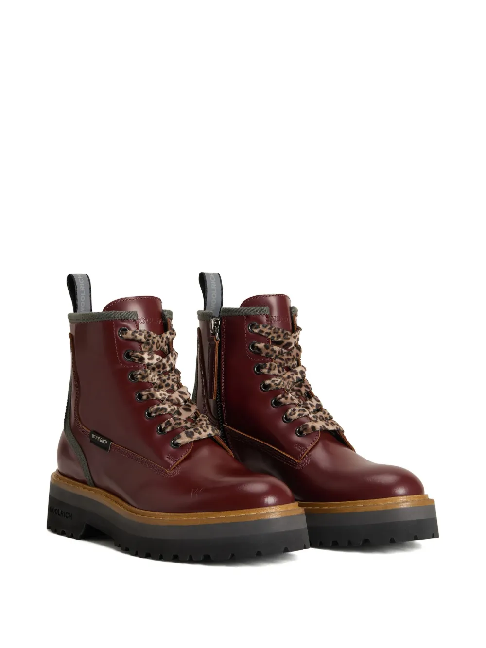 Woolrich Main leather combat boots | Combat Boots | Image 2