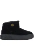 PINKO suede platform boots - Black