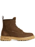 Woolrich lace-up zip boots - Brown