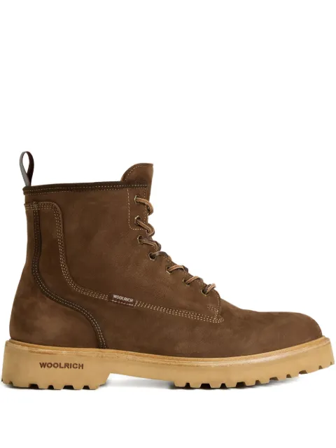 Woolrich lace-up zip boots
