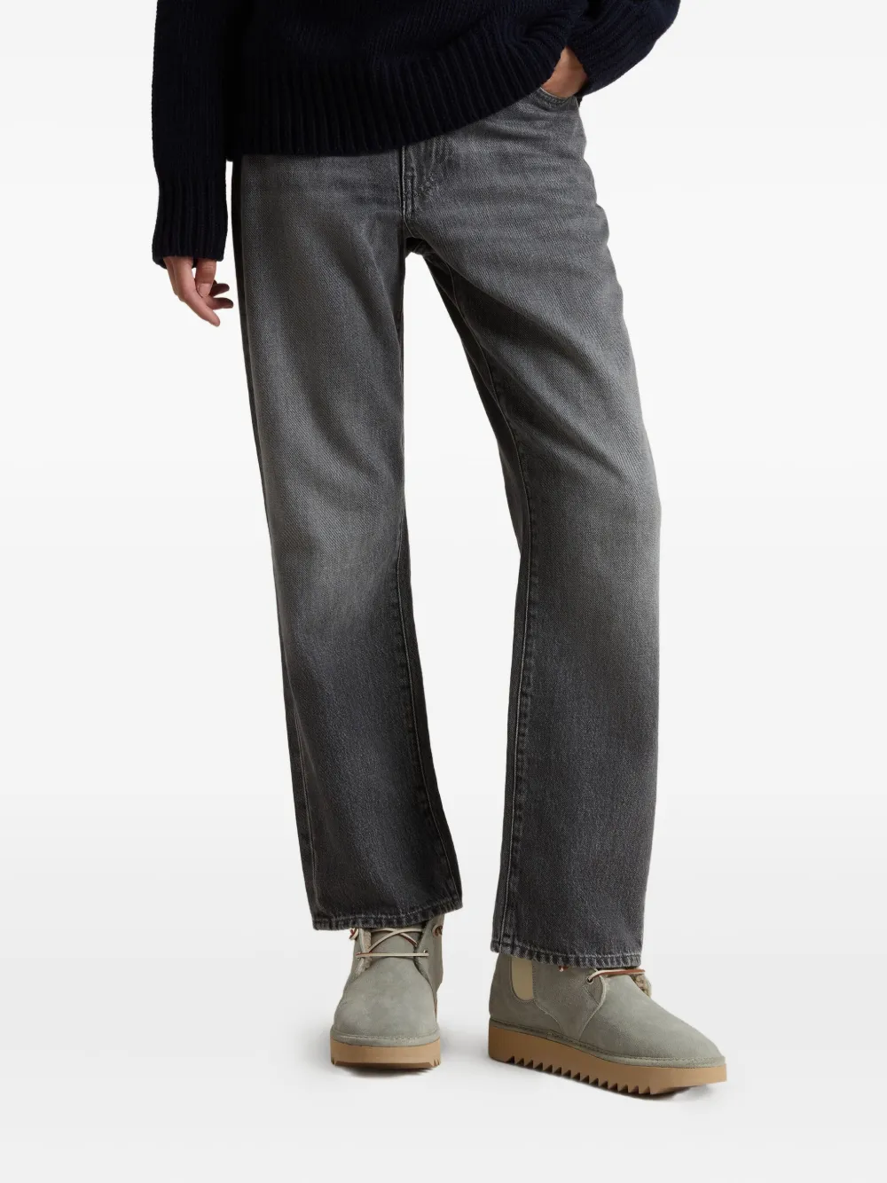 Woolrich Hugger Lace-up Boots In Gray