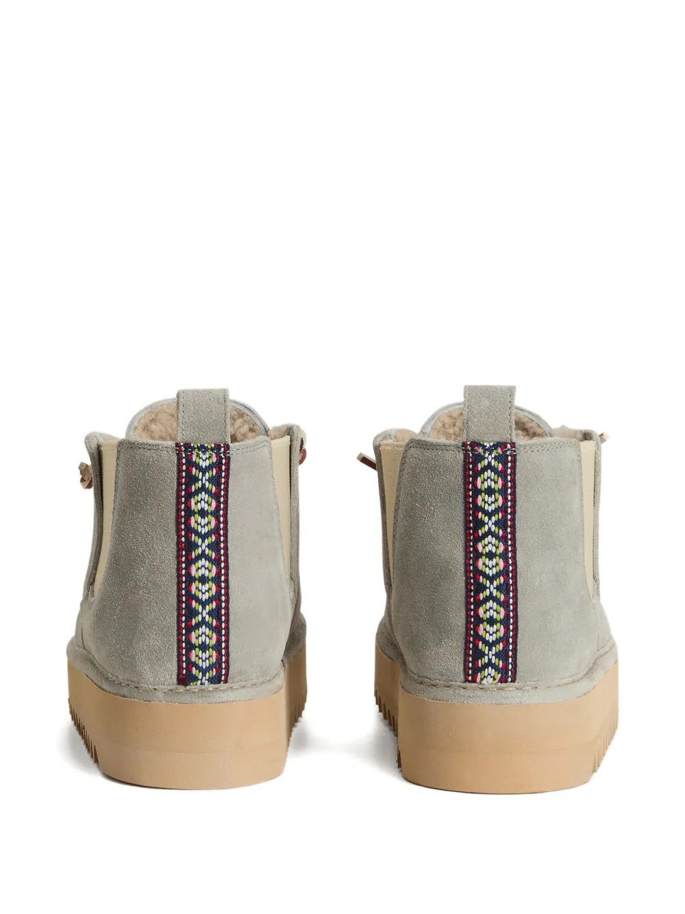 Woolrich Hugger Lace-up Boots In Gray