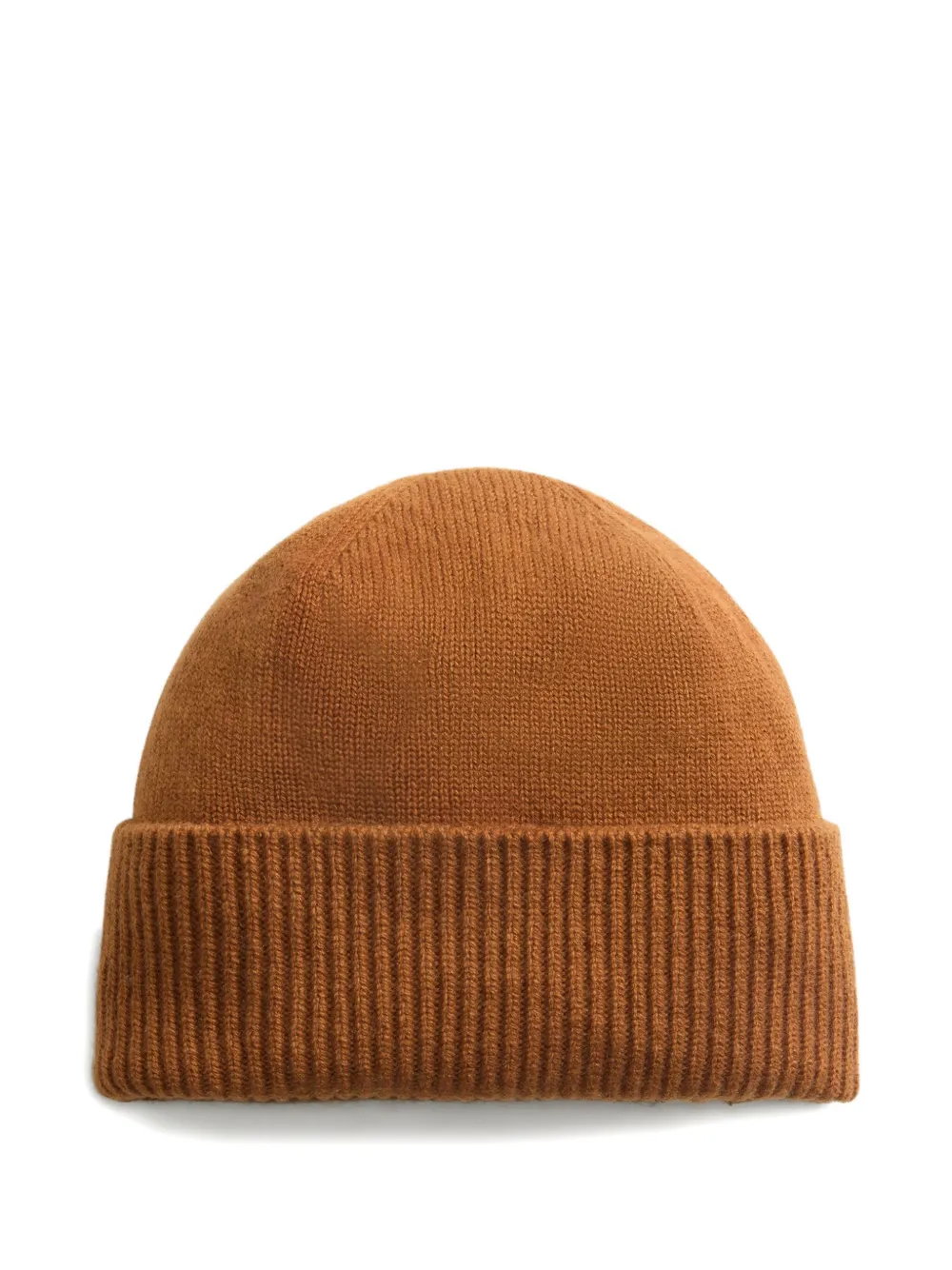 Woolrich Geribbelde kasjmier muts - Bruin