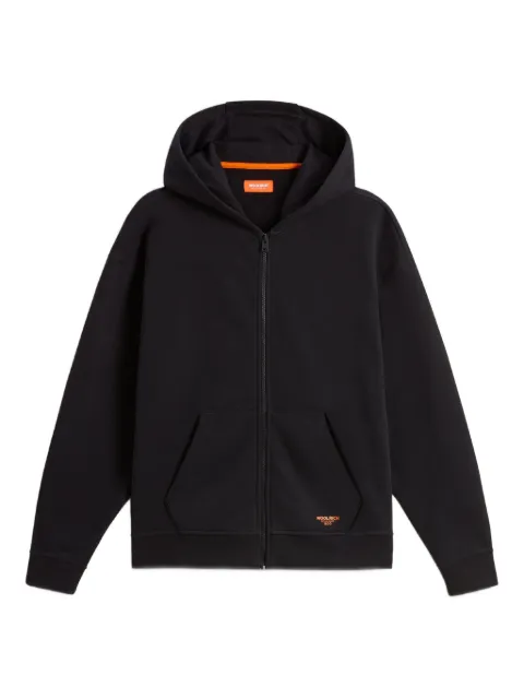 Woolrich Kids هودي بسحاب كامل وشعار الماركة