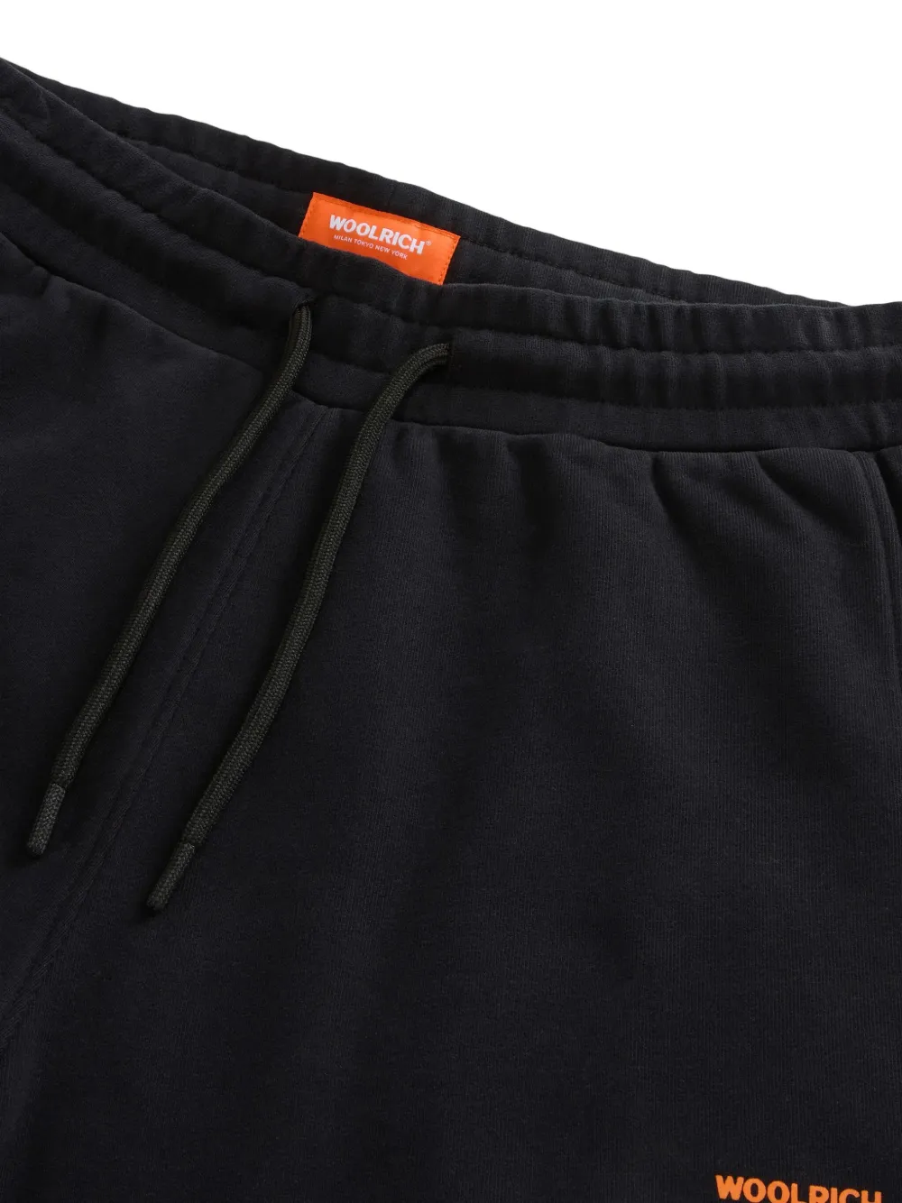 Woolrich Kids Joggingbroek met logo Zwart