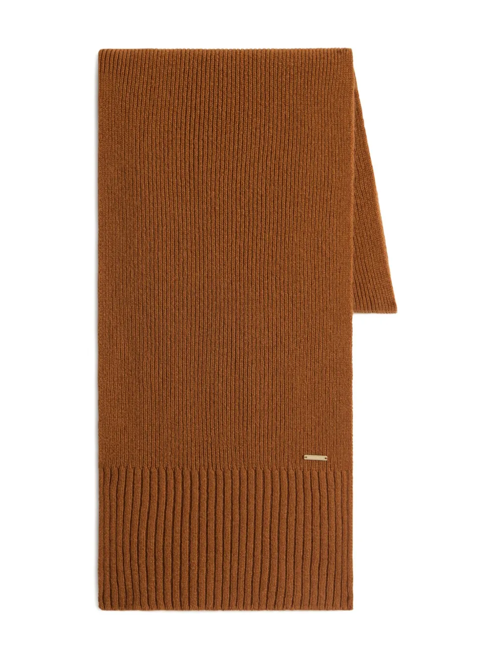 Woolrich ribbed cashmere scarf | Brown | Image 1