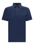 Loro Piana button-fastening polo shirt - Blue