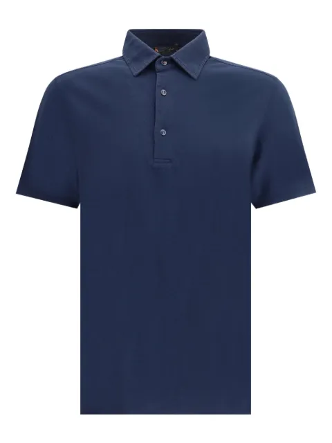 Loro Piana Poloshirt met knoopsluiting
