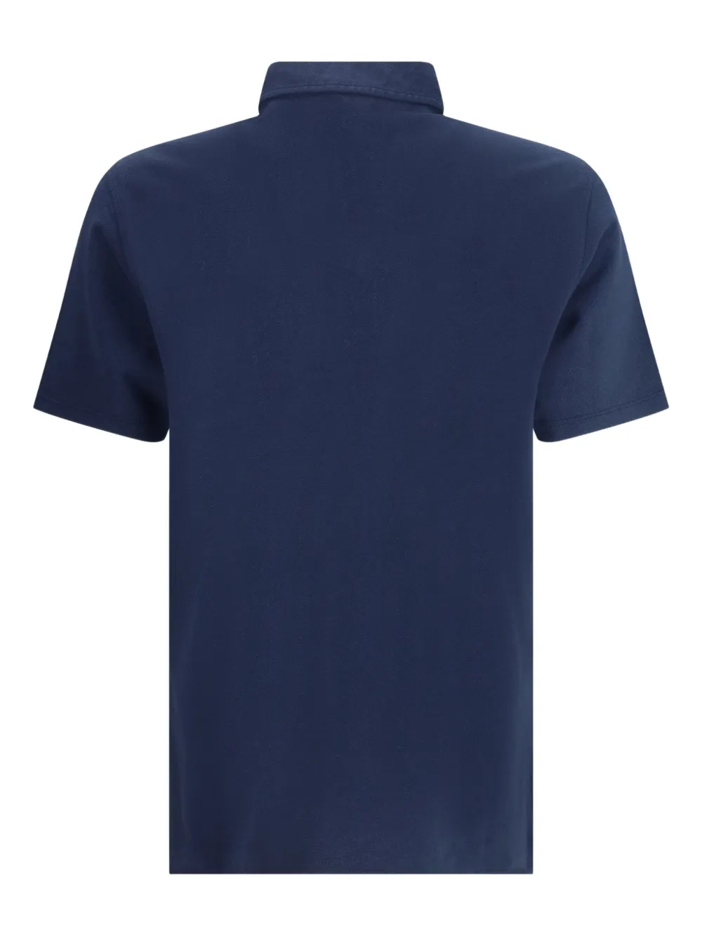 Loro Piana button-fastening polo shirt - Blauw