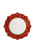 Villeroy & Boch Delight scalloped-edge plate (26cm) - Red