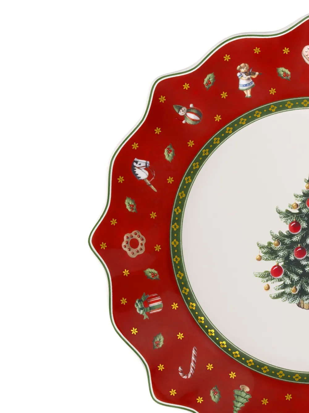 Villeroy & Boch Toy's Delight Salad Plate: Red In Red