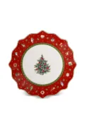 Villeroy & Boch Toy's Delight christmas-tree plate - Red