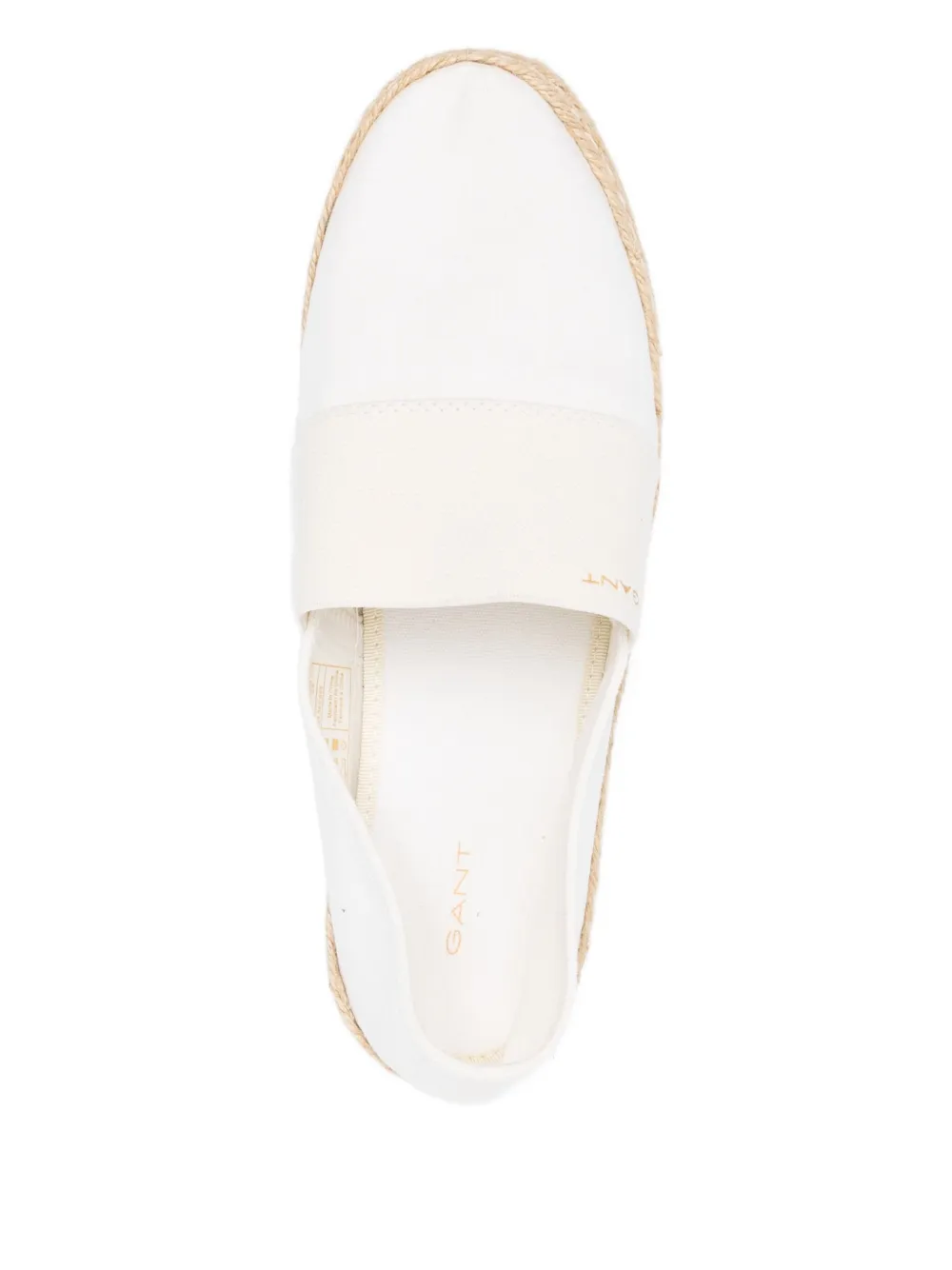 Gant Raffiaville Flat Espadrilles In Neutral