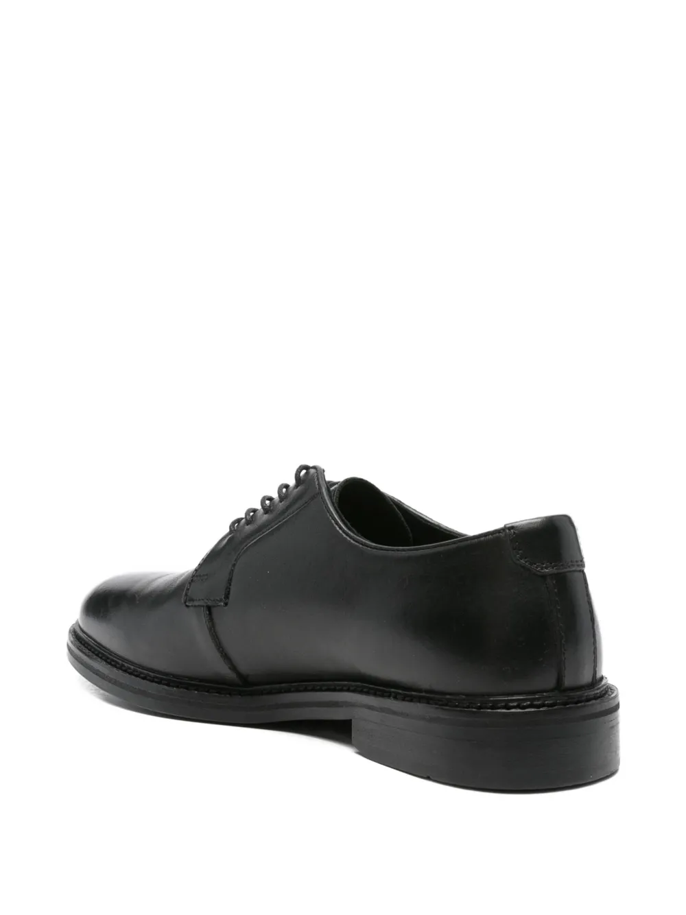 Gant lace-up leather derby shoes Black