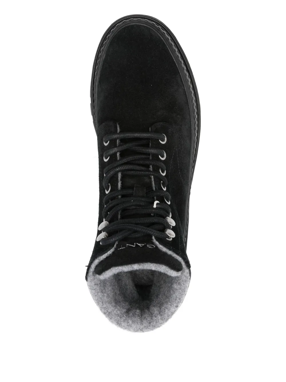 Gant lace-up hiking boots Black