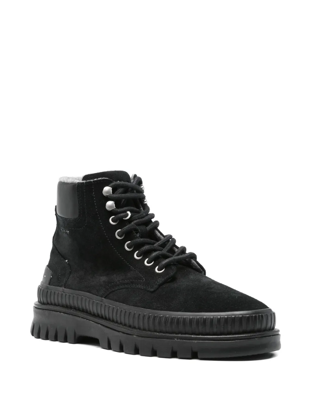 Gant lace-up hiking boots Black