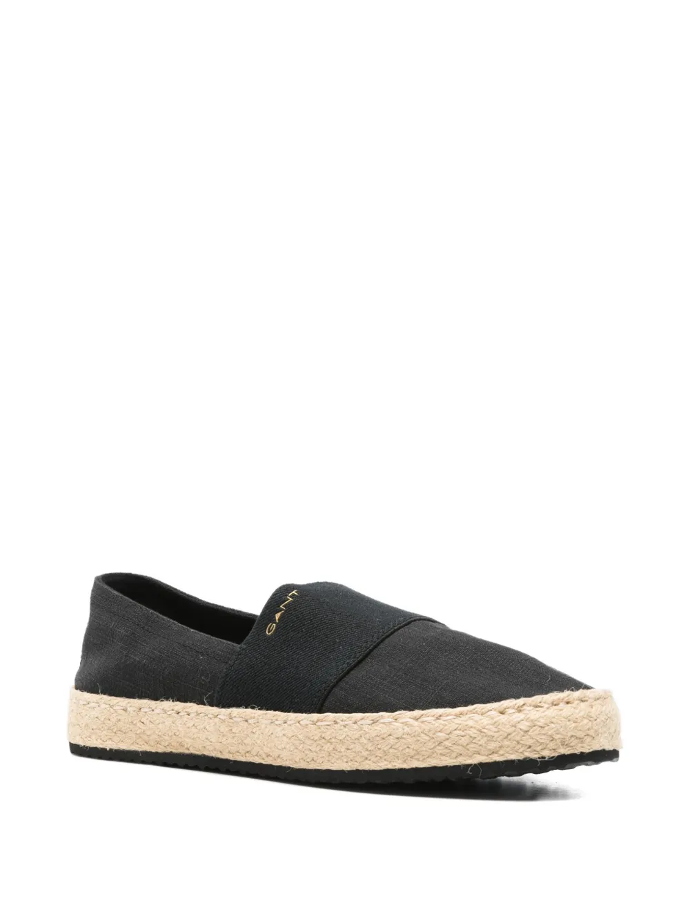 Gant Raffiaville rope espadrilles Black
