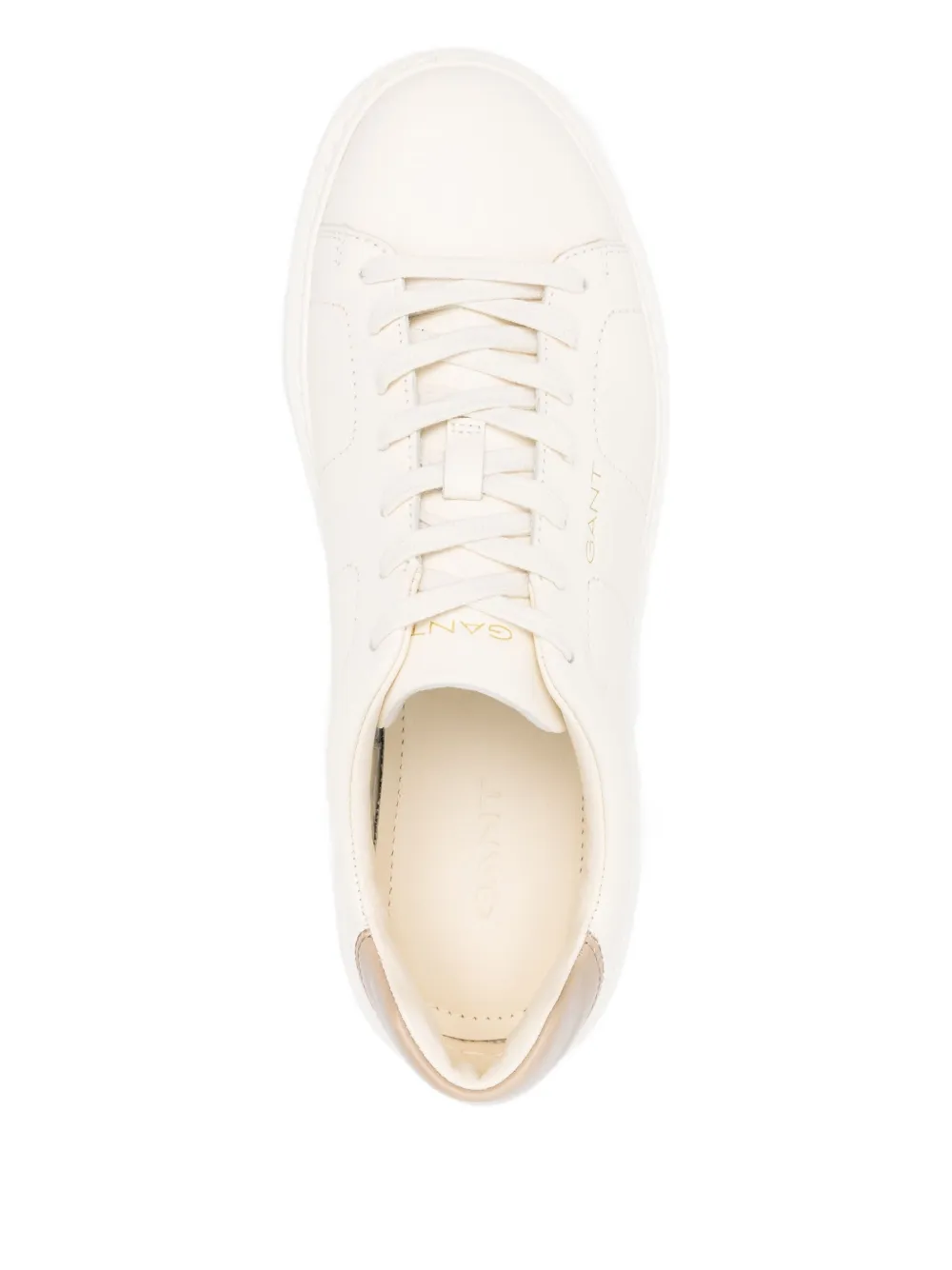 Gant low-top leather sneakers Neutrals