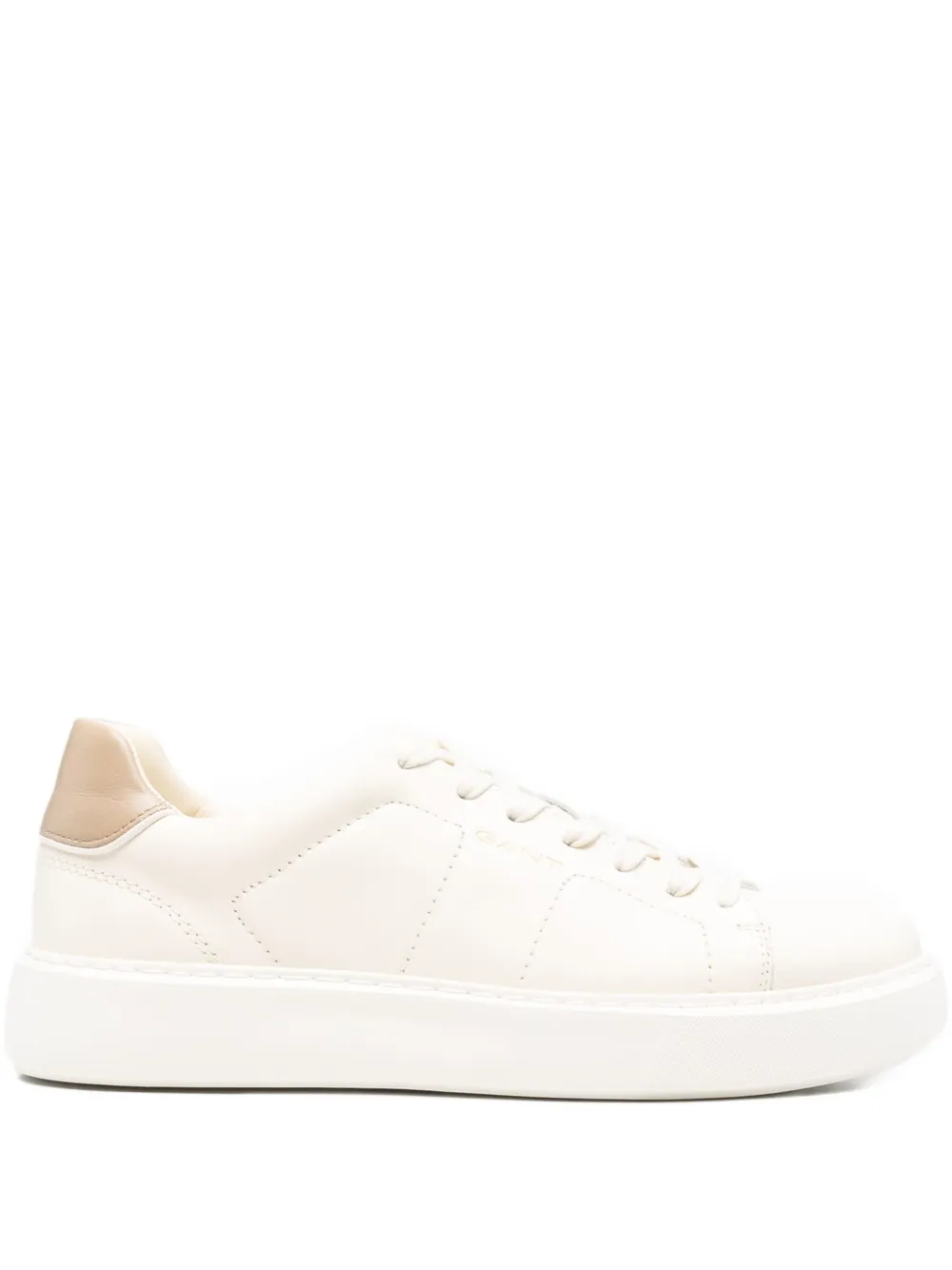 Gant low-top leather sneakers Neutrals