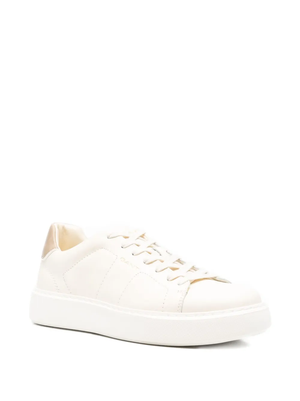 Gant low-top leather sneakers Neutrals